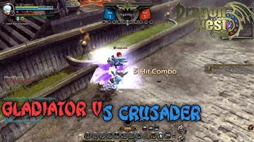 Gladiator Vs Crusader Pvp Rounds #4 - Dragon Nest Sea