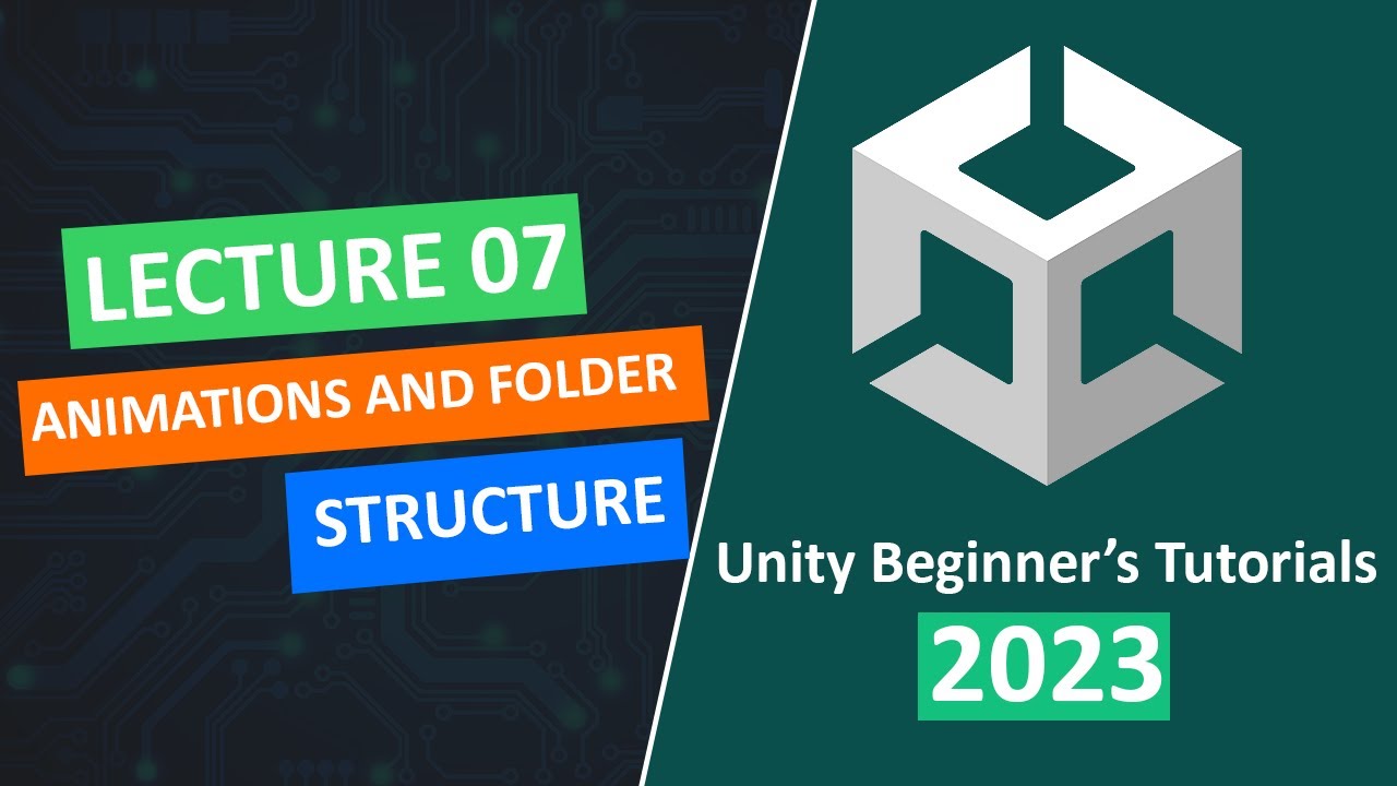 How to Create Folder & Animations | 2023 Beginner's Unity Tutorial