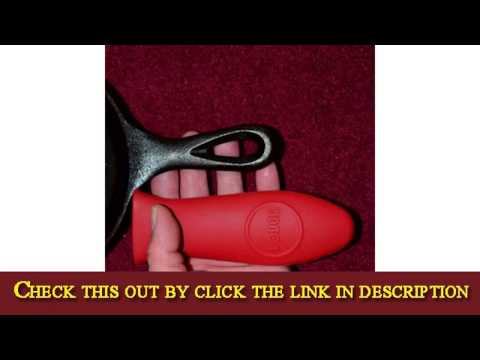 Details Lodge ASHH41 Silicone Hot Handle Holder, Red Best - YouTube
