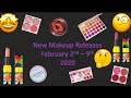 New Makeup Releases February 2nd - 9th 2020