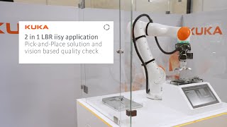 2 In 1 Lbr Iisy Cobot Application: Pick-And-Place Solution And Vision Based Quality Check