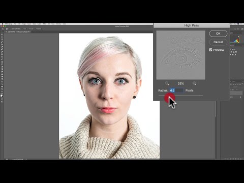 Photoshop Sharpening EXPLAINED - High Pass Sharpening