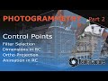 PHOTOGRAMMETRY | Reality Capture | Control Points | Ortho Projection | Part 2 | Частина 2