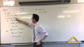 Understanding Rates: Relationships Between Quantities