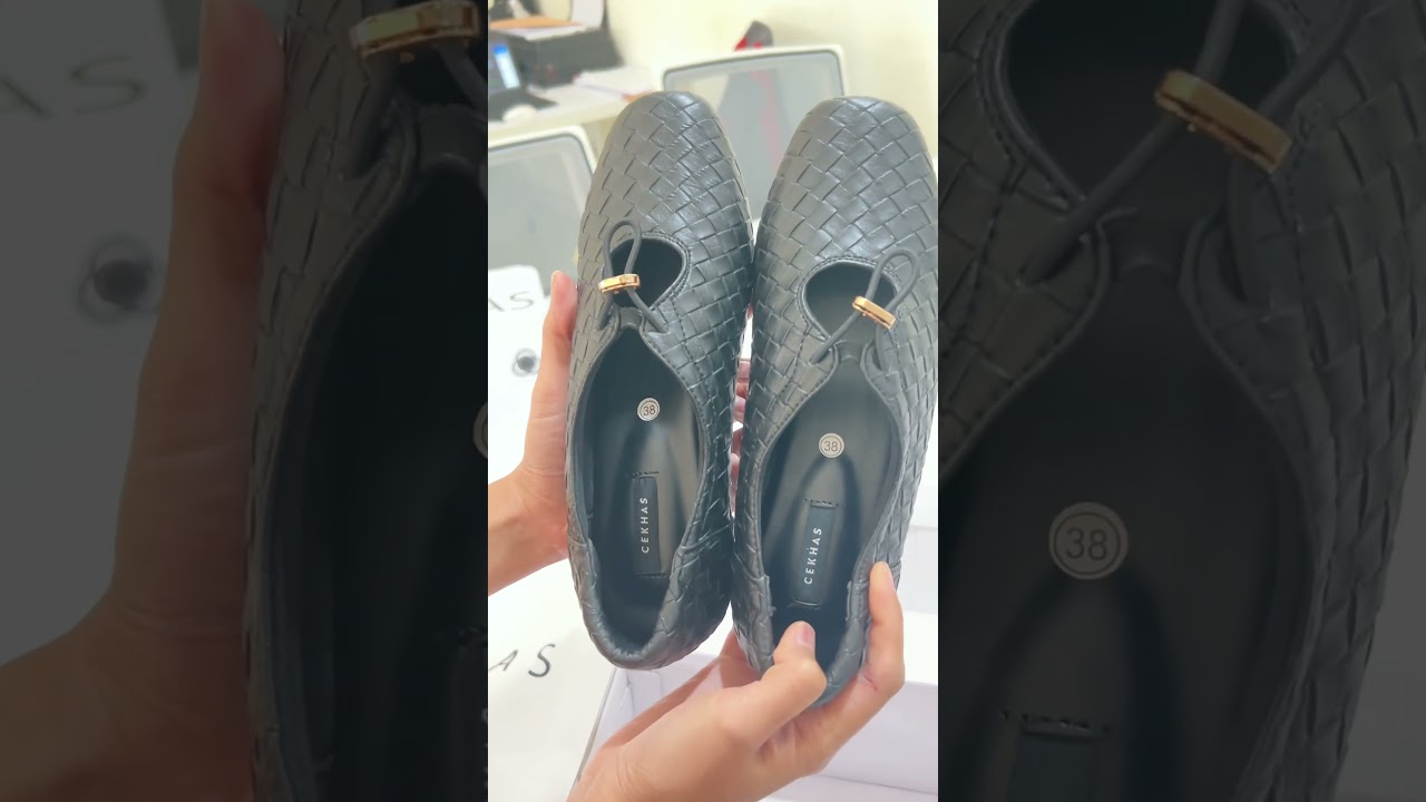 Sepatu Flat Anyam Viral ✨ Simple Tapi Kelihatan Mewah! 