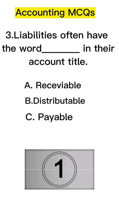 Accounting MCQs Part 2