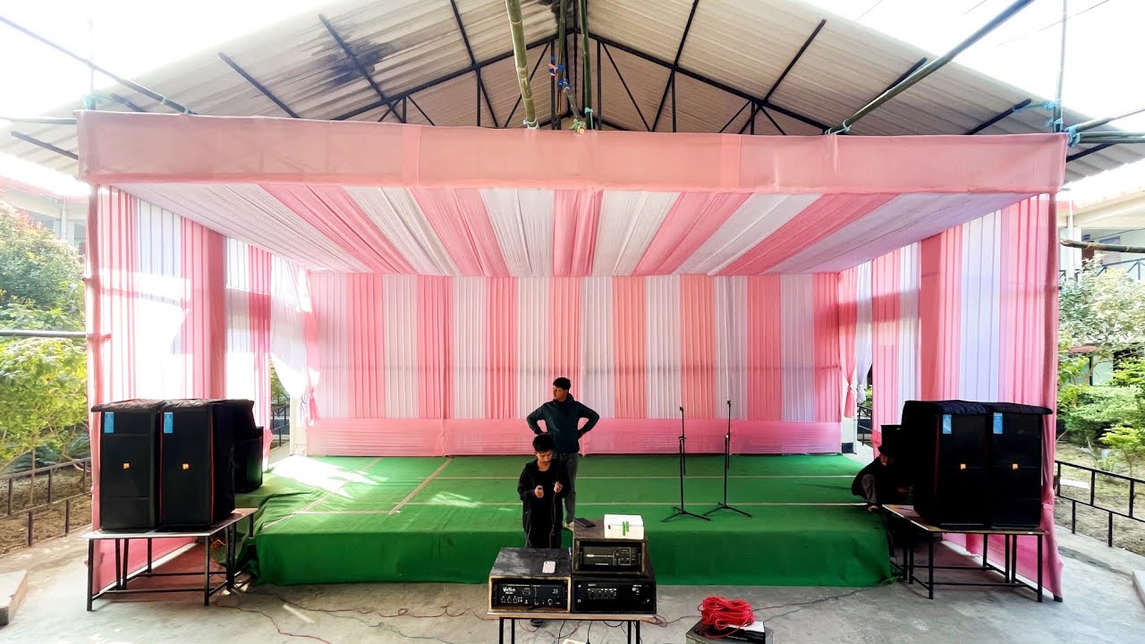 DAY 1 COLLEGE PROGRAM ONLY JBL SET-UP 