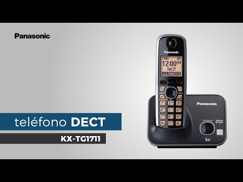 Mejora la comunicación con el teléfono Dect Panasonic TG4111 