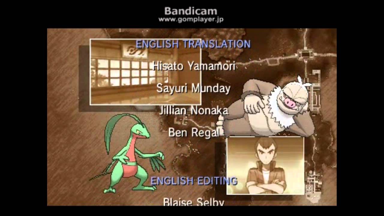 ポケモンオメガルビー・アルファサファイア　リーグ初戦制覇後のエンディング