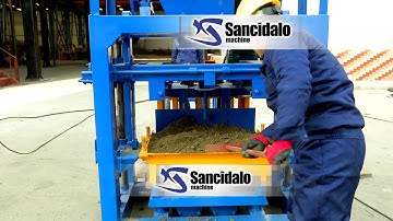 QT40-1 manual cement brick making machine indian price