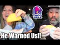 HE SAID DON'T DO IT! Letting the person in front of us decide what we eat | Taco Bell