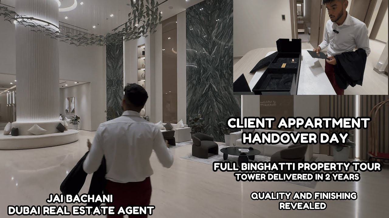 Apartment Handover Tour | Inside a Ready Binghatti Building In Dubai | Quality & Finishing Revealed