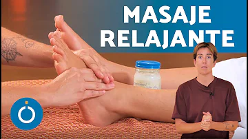 ¿Dónde se masajea los pies para relajarse?