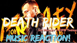 ABSOLUTELY FLAMES!!🔥 “Death Rider” Jon Moxley’s NJPW Theme Music Reaction🔥 screenshot 1