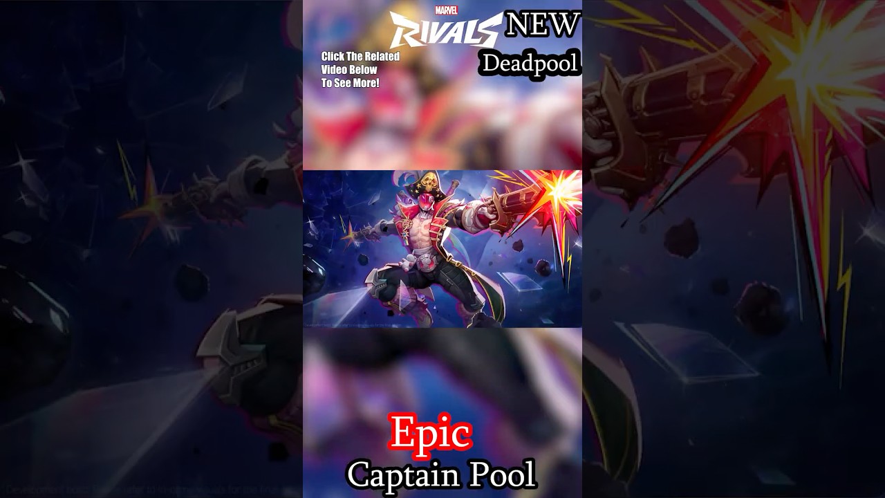 Deadpool Epic Captain Pool Skin!!! 