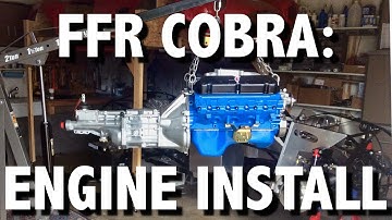 Factory Five Cobra: Engine installation