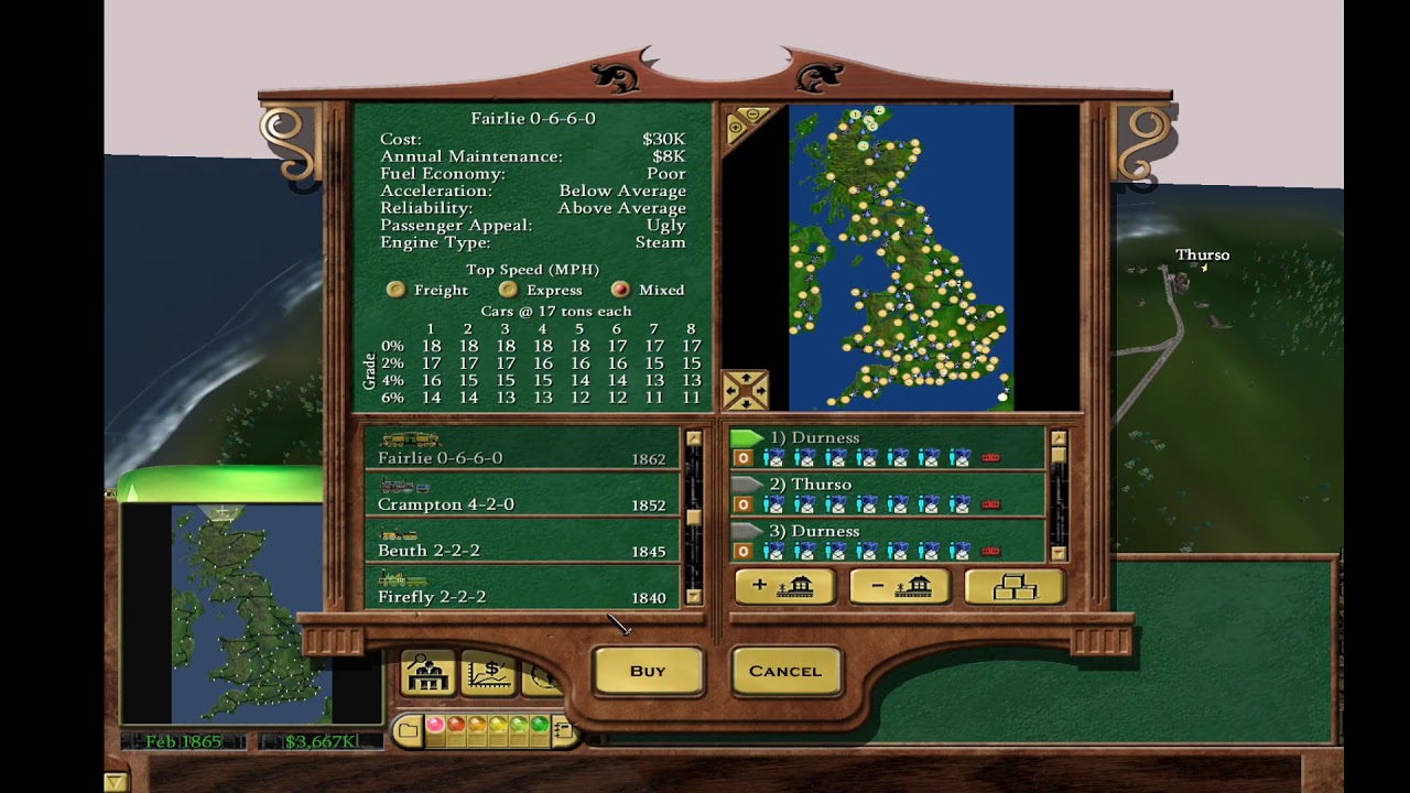 Lets Play Railroad Tycoon 3 Attempt 2 Part 4 Britain Custom Map