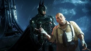 Batman Arkham Knight - Tracking Penguin's weapon van and  destroy Penguin's Weapons Cache #2