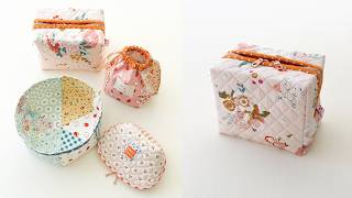 DIY Boxy Pouch | Everyday Sewing Set | Step-by-Step Sewing Tutorial