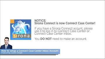 How to create a Connect Case Center Inbox account