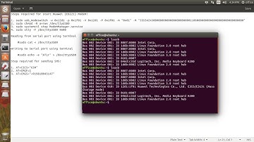 How to switch mass storage mode to modem mode Huawei USB modem on linux or ubuntu machine