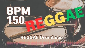 Reggae Drum Loop Practice Tool 150bpm