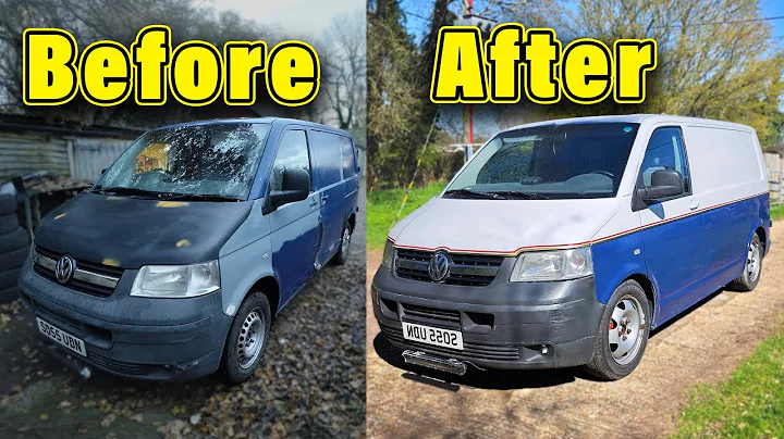 I Painted My £500 VW Transporter... With Home Bargains Paint.