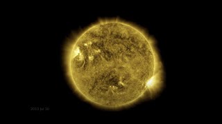10-year timelapse of the sun | Decade in an hour