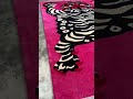 10x14 ft Pink Color Handmade Rug, 100% Wool