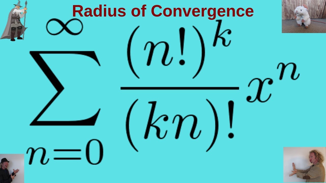 Radius of Convergence SUM(((n!)^k/(kn)!)*x^n)