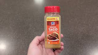 Watch Before Buying - McCormick Taco Seasoning Mix