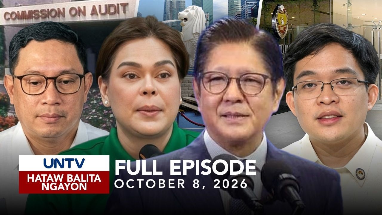 UNTV: Hataw Balita Ngayon | October 8, 2026