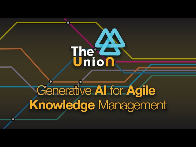 Generative AI for Agile Knowledge Management