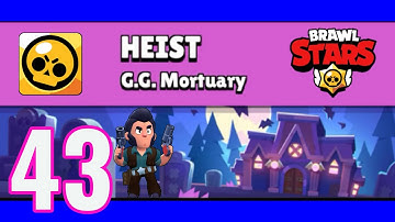 Brawl Stars Gameplay Walkthrough Part 43 - HEIST G.G. Mortuary (iOS, Android)