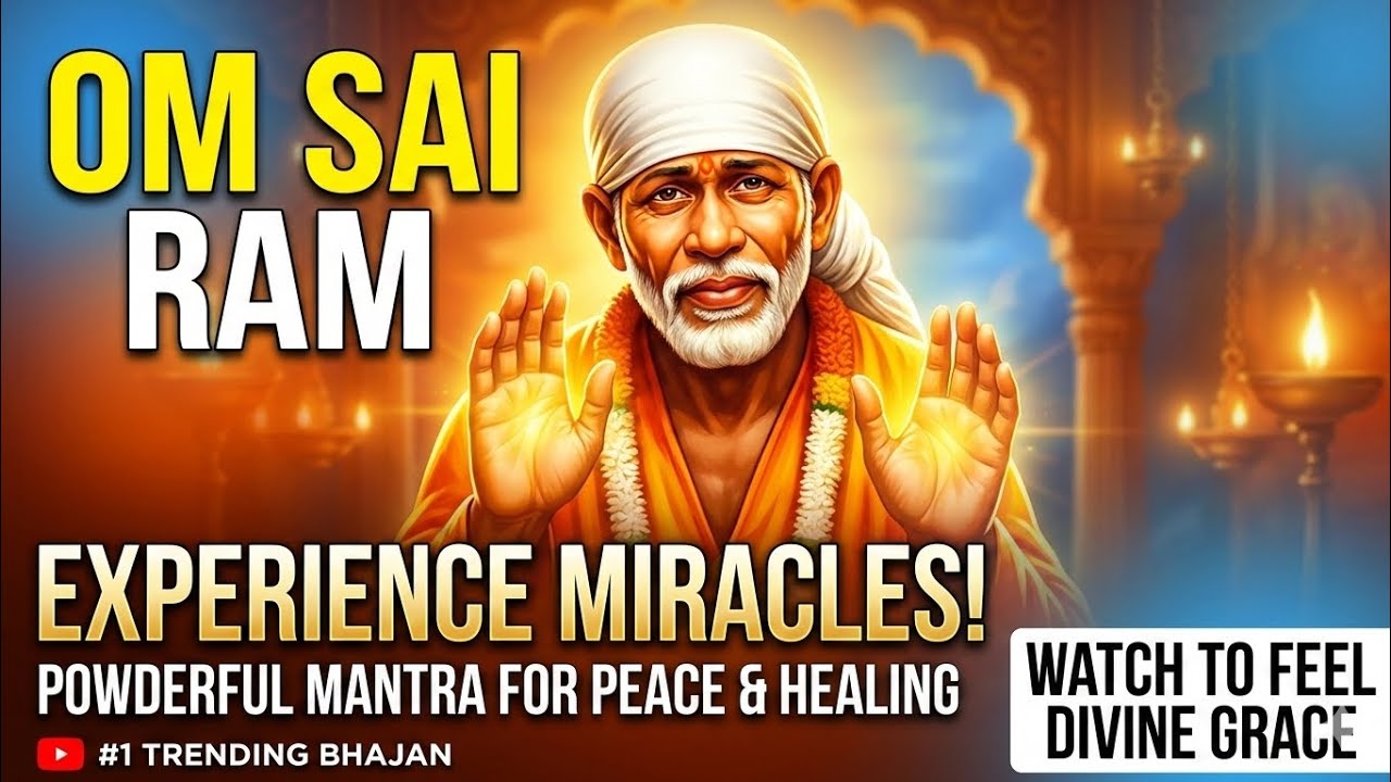 Om Sai Ram | Beautiful Shirdi Sai Baba Bhajan | Powerful Sai Mantra