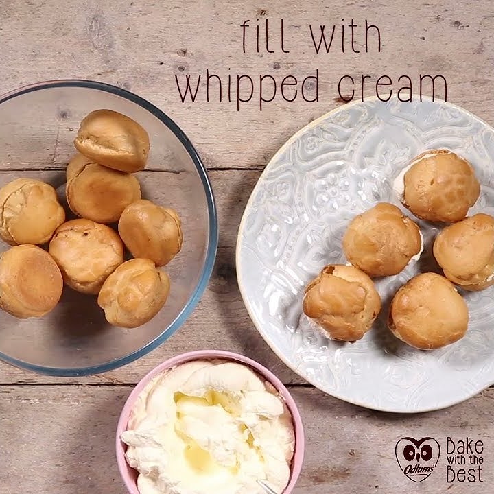 Profiteroles by Odlums