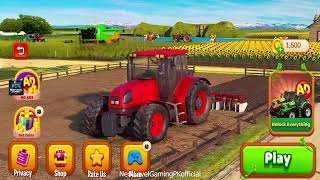 Tractor Trolley Simulator Game Gameplay 🚜 Real Tractor Cargo Simulator Android screenshot 5