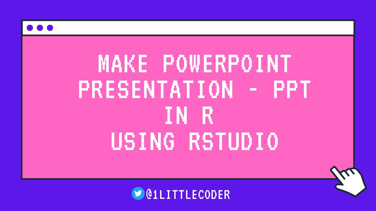 powerpoint presentation r markdown