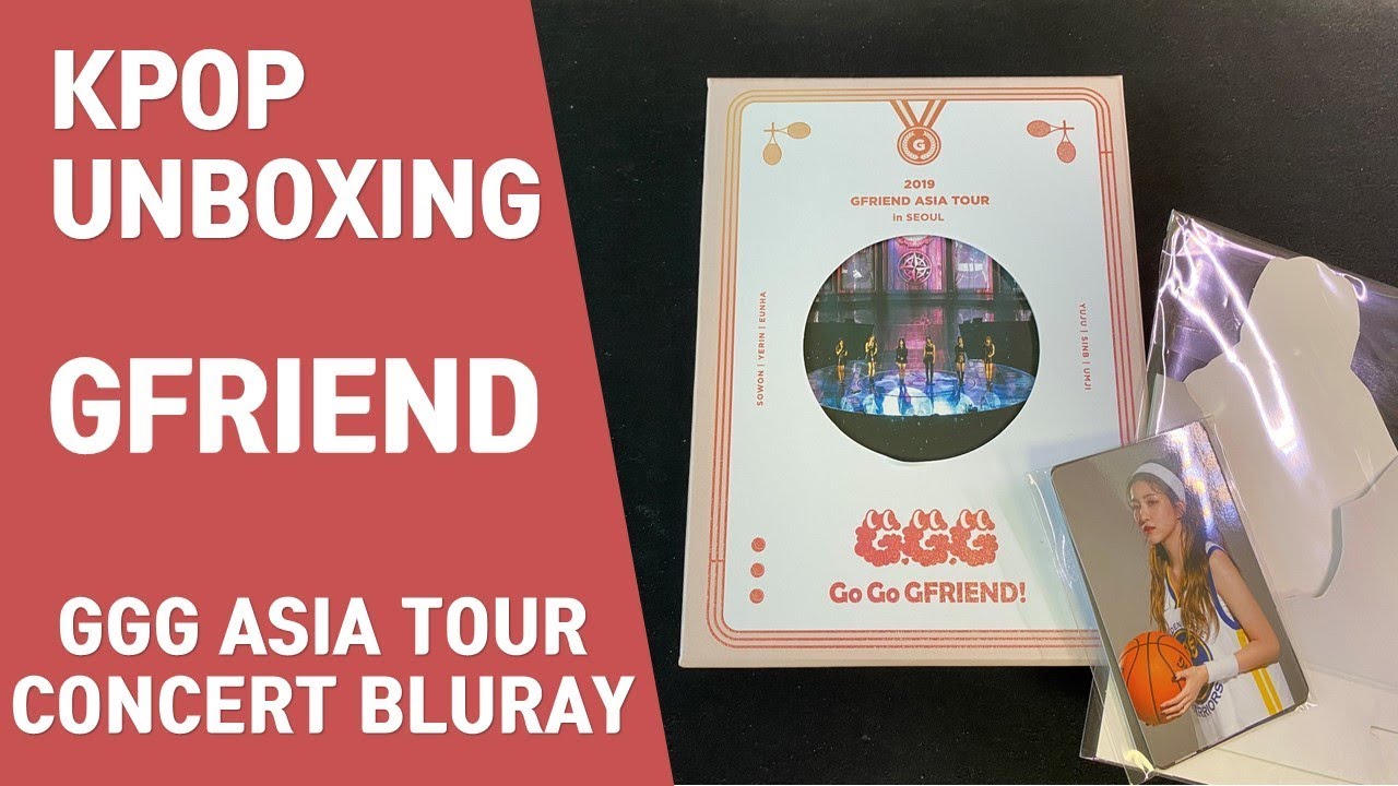 UNBOXING🎁] 여자친구(GFRIEND) BLURAY, GGG 2019 ASIA TOUR CONCERT