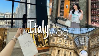 [VLOG] Turin &amp; Milan for the holidays | Prada unboxing, Museum and food