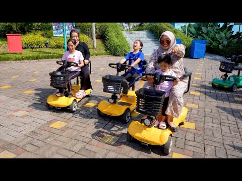 Vlog Liburan Ibu Zuni, Keysha & Sheena di Theme Park