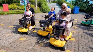 Download Lagu Vlog Liburan Ibu Zuni, Keysha \u0026 Sheena di Theme Park MP3