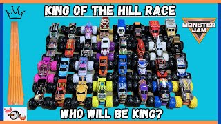 Toy Diecast Monster Truck Racing | Monster Jam | King of The Hill