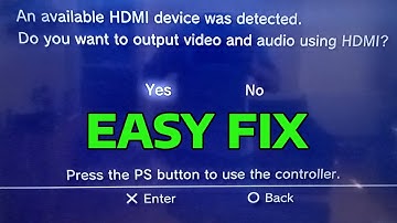 How To Fix PS3 HDMI Cable Not Working No Signal