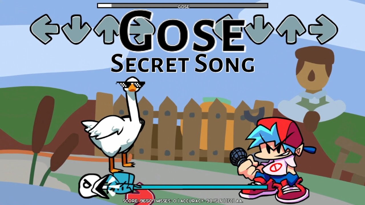 FNF Indie Cross secret - Gose (FC) (4k) 