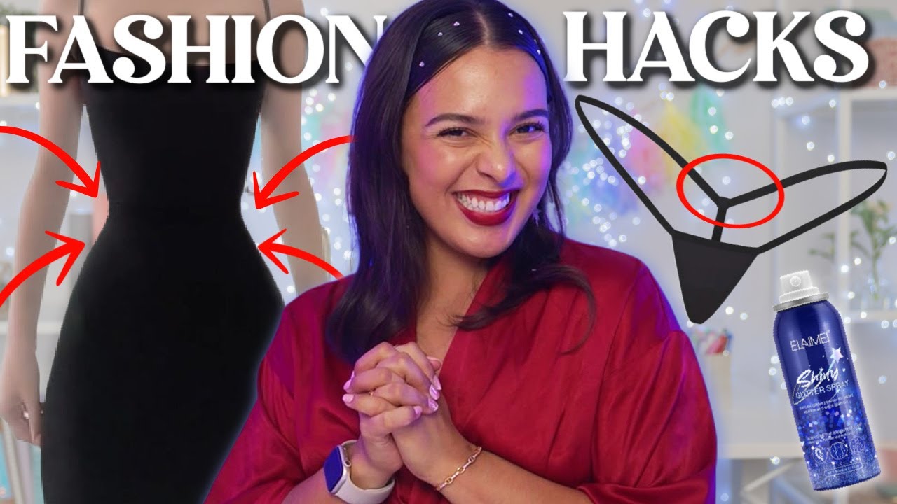 Fashion Hacks No One Told You * Life-Changing Fashion Tips* - YouTube