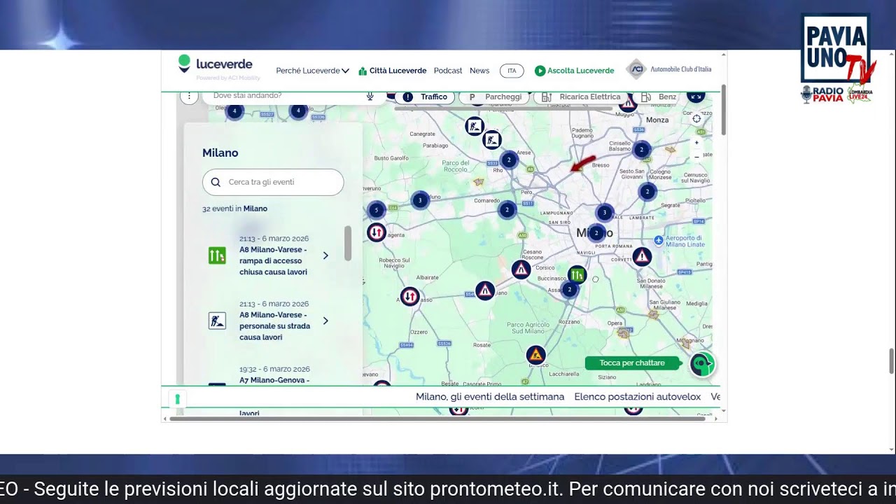 Pronto Meteo Lombardia - Previsioni per 7/8 Marzo