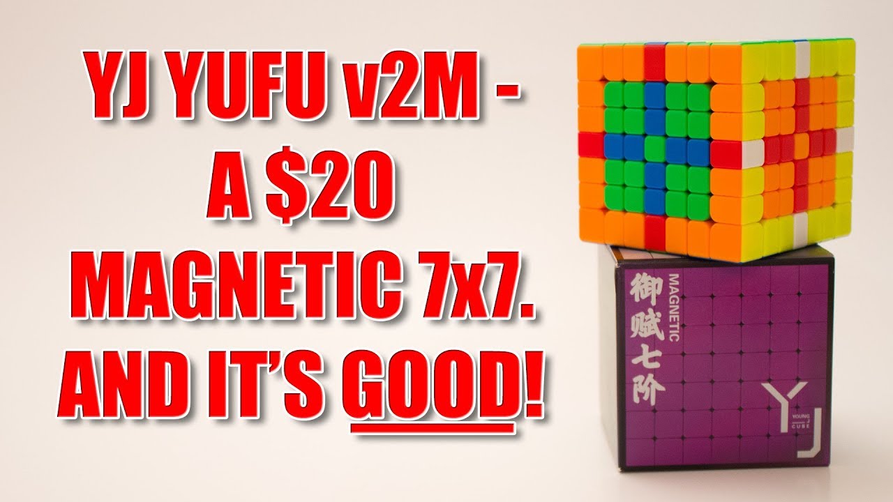  CuberSpeed YJ Yufu v2 M 7X7 Magnetic stickerless Speed