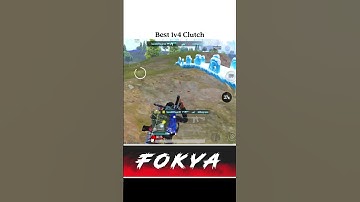 Best 1v4 Clutch BGMI #shortsfeed #bgmishorts