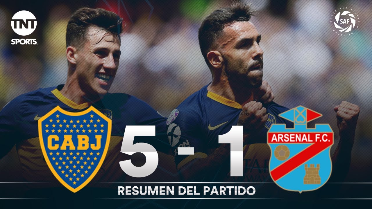 Boca Juniors 5 Arsenal 1 Superliga 2019 2020 Historia De Boca Juniors